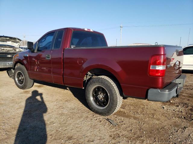 1FTRF12256NB50692 - 2006 FORD F150 BURGUNDY photo 2