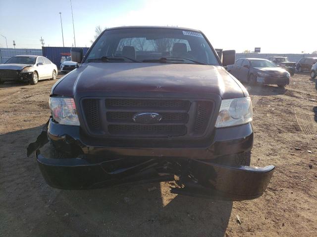 1FTRF12256NB50692 - 2006 FORD F150 BURGUNDY photo 5