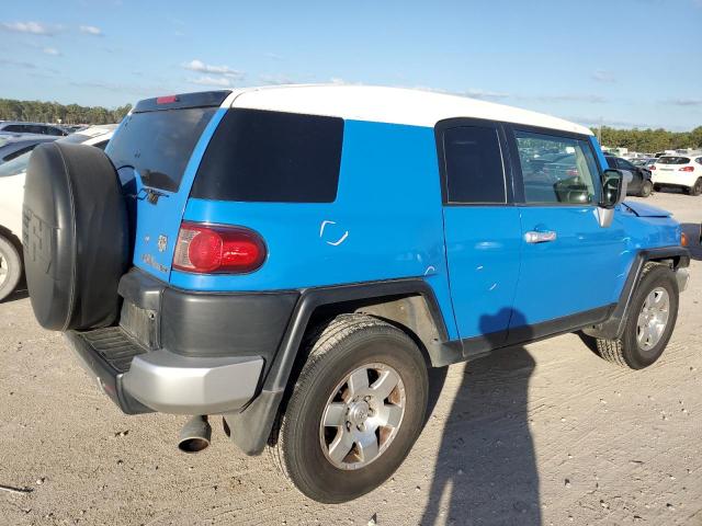 JTEZU11F38K005614 - 2008 TOYOTA FJ CRUISER BLUE photo 3