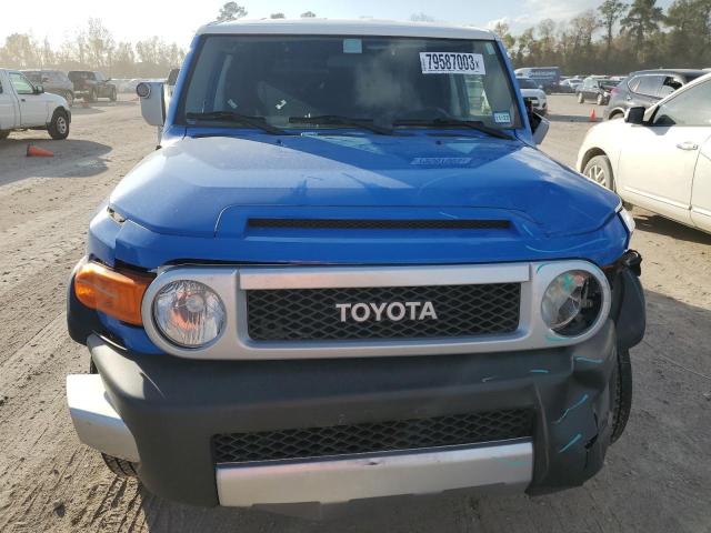 JTEZU11F38K005614 - 2008 TOYOTA FJ CRUISER BLUE photo 5