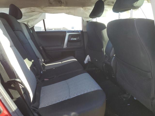 JTEBU5JR0J5514129 - 2018 TOYOTA 4RUNNER SR5/SR5 PREMIUM წითელი ფოტო 10