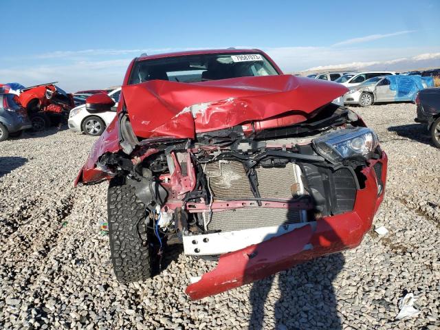 JTEBU5JR0J5514129 - 2018 TOYOTA 4RUNNER SR5/SR5 PREMIUM წითელი ფოტო 5