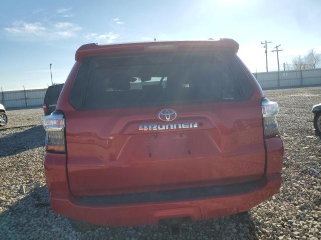 JTEBU5JR0J5514129 - 2018 TOYOTA 4RUNNER SR5/SR5 PREMIUM RED photo 6