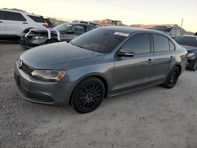 3VWD17AJ6EM263514 - 2014 VOLKSWAGEN JETTA SE GRAY photo 1