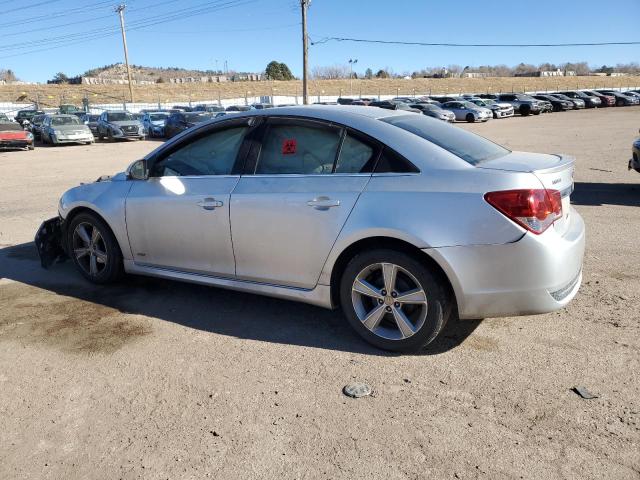 1G1PC5SB5D7122909 - 2013 CHEVROLET CRUZE LT SILVER photo 2