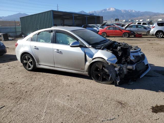 1G1PC5SB5D7122909 - 2013 CHEVROLET CRUZE LT SILVER photo 4