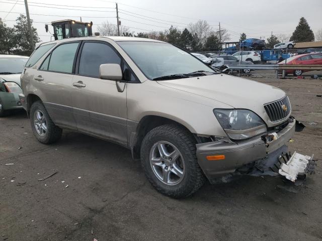 JT6HF10U8Y0148071 - 2000 LEXUS RX 300 GOLD photo 4