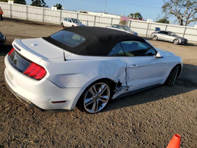 1FATP8UH8M5143414 - 2021 FORD MUSTANG WHITE photo 3