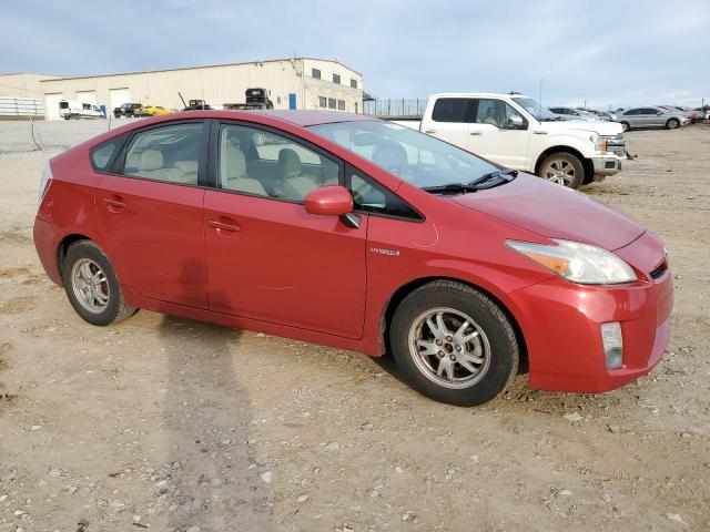 JTDKN3DU4A0168041 - 2010 TOYOTA PRIUS RED photo 4