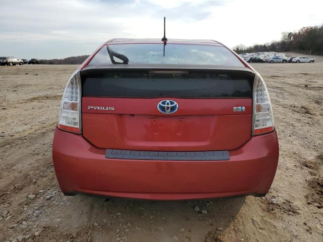 JTDKN3DU4A0168041 - 2010 TOYOTA PRIUS RED photo 6