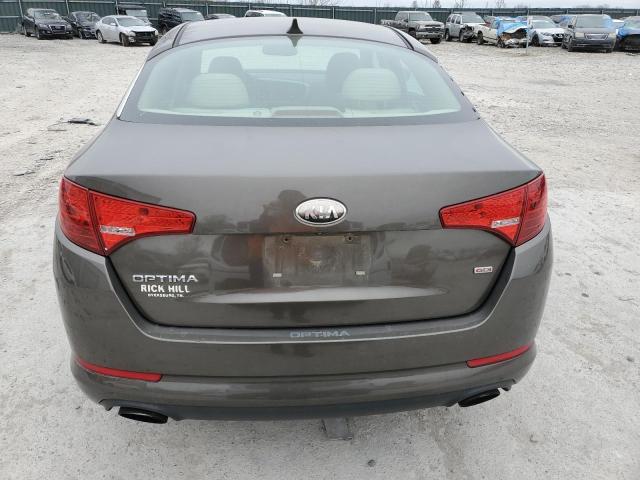 5XXGM4A72DG180673 - 2013 KIA OPTIMA LX BROWN photo 6