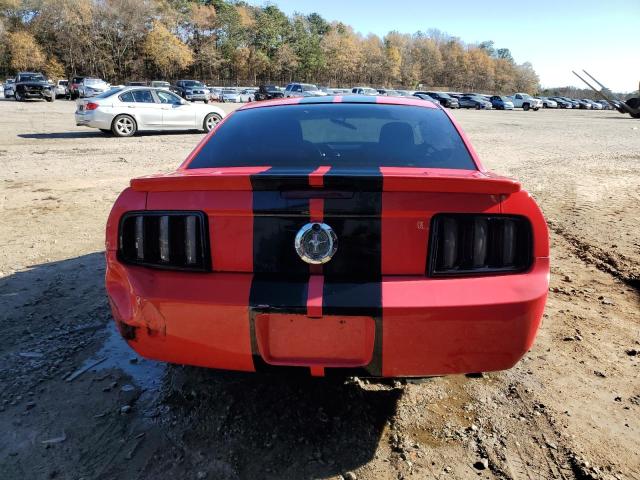 1ZVFT80N075292352 - 2007 FORD MUSTANG RED photo 6