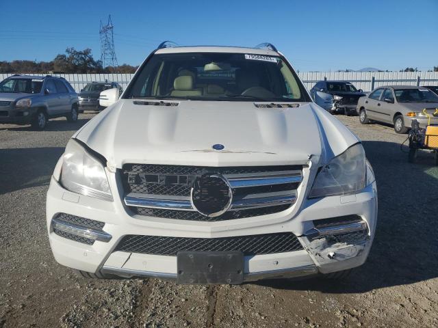 4JGBF7BE1CA800485 - 2012 MERCEDES-BENZ GL 450 4MATIC WHITE photo 5