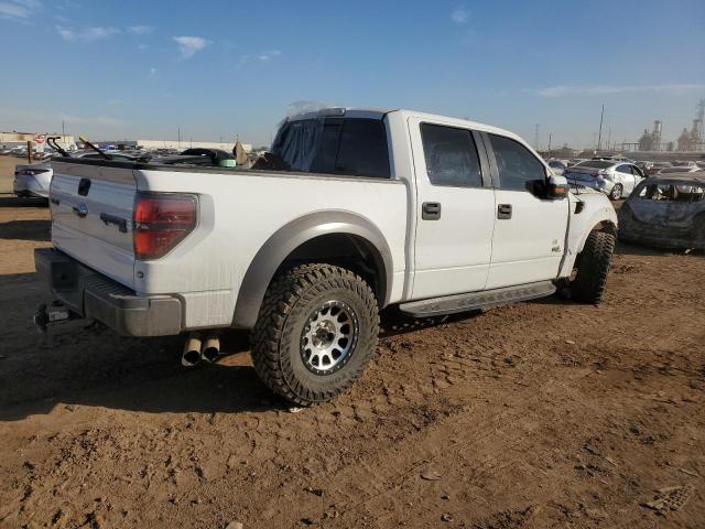 1FTFW1R65CFA22941 - 2012 FORD F150 SVT RAPTOR WHITE photo 3