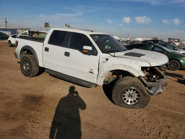 1FTFW1R65CFA22941 - 2012 FORD F150 SVT RAPTOR WHITE photo 4