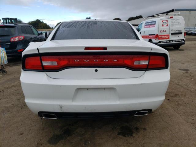 2C3CDXAT6CH248017 - 2012 DODGE CHARGER POLICE WHITE photo 6