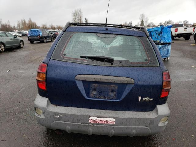 5Y2SL62843Z456220 - 2003 PONTIAC VIBE BLUE photo 6