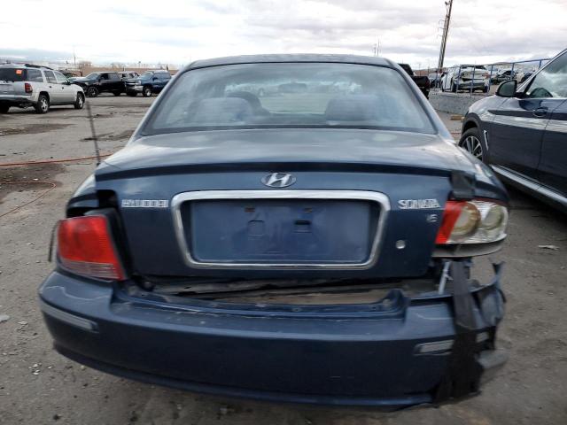 KMHWF35HX5A188418 - 2005 HYUNDAI SONATA GLS BLUE photo 6