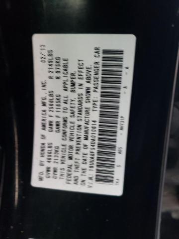 19UUA8F54DA010614 - 2013 ACURA TL TECH BLACK photo 12