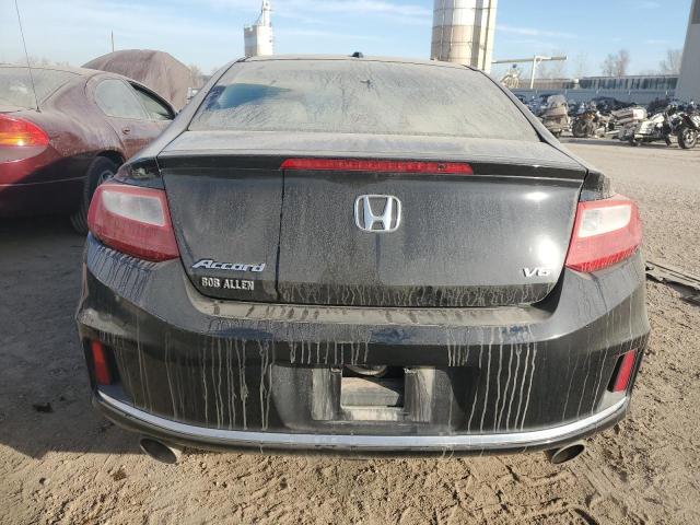 1HGCT2B86DA005045 - 2013 HONDA ACCORD EXL BLACK photo 6