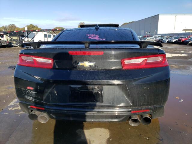 1G1FE1R77G0126229 - 2016 CHEVROLET CAMARO SS BLACK photo 6