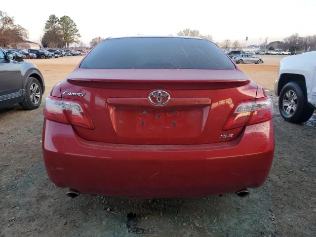 JTNBK46KX73003026 - 2007 TOYOTA CAMRY LE RED photo 6