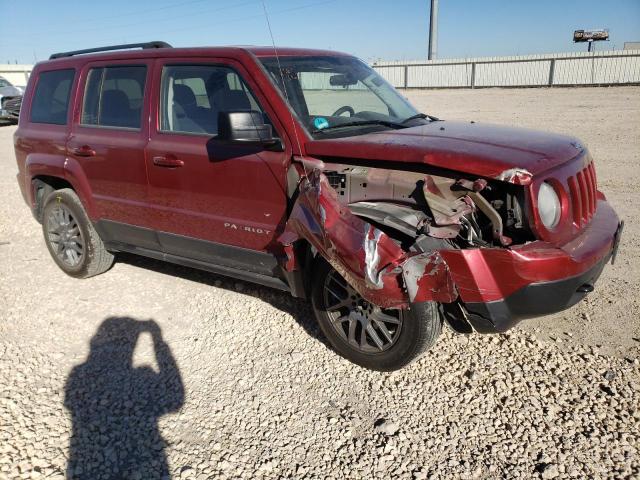 1C4NJRBB3ED608519 - 2014 JEEP PATRIOT SPORT RED photo 4