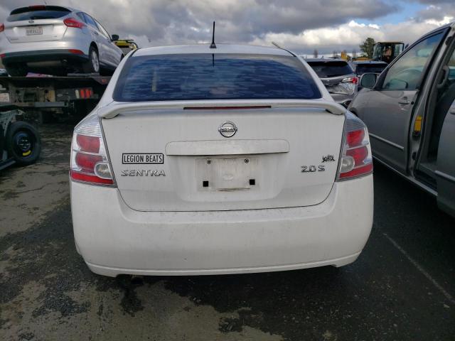 3N1AB61E47L626470 - 2007 NISSAN SENTRA 2.0 WHITE photo 6