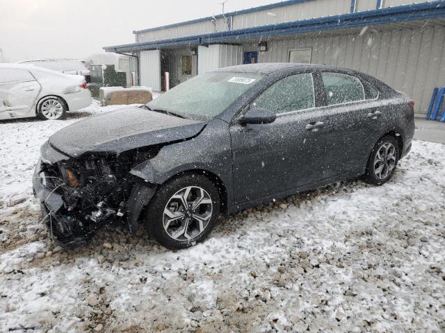 3KPF24AD2ME349736 - 2021 KIA FORTE FE GRAY photo 1