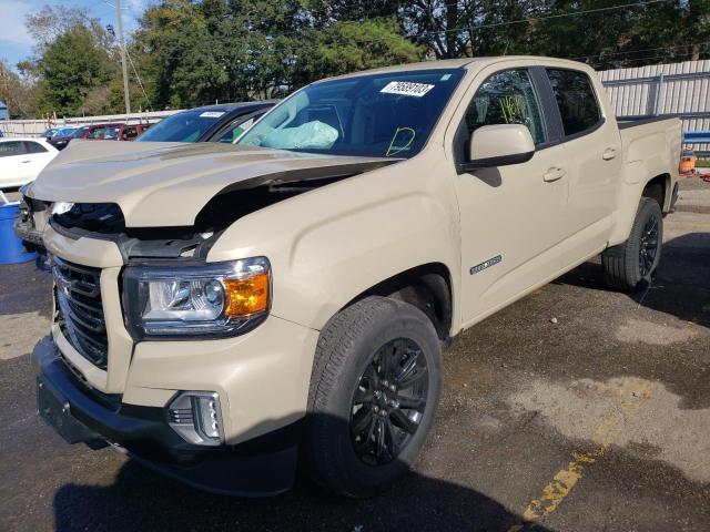 1GTG5CEN6M1156324 - 2021 GMC CANYON ELEVATION TAN photo 1