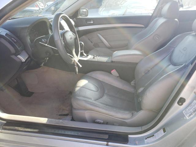 JNKCV64E49M601262 - 2009 INFINITI G37 BASE SILVER photo 7