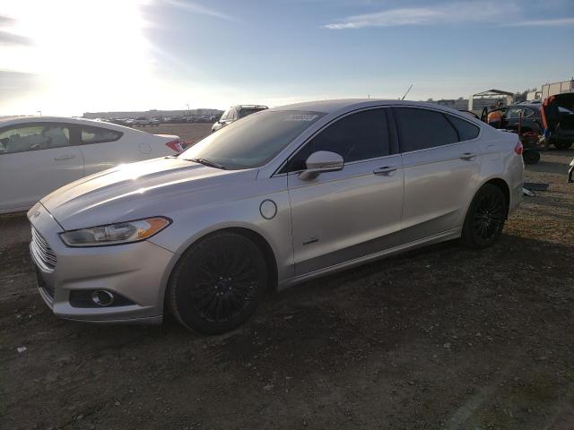 3FA6P0PU7ER256311 - 2014 FORD FUSION ENE SE PHEV SILVER photo 1