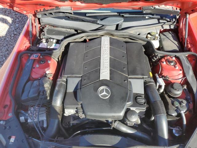 WDBSK75F03F017633 - 2003 MERCEDES-BENZ SL 500R RED photo 11