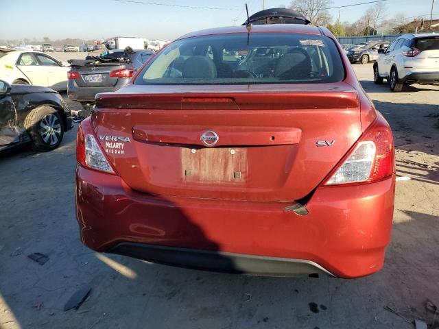 3N1CN7AP6KL842014 - 2019 NISSAN VERSA S RED photo 6