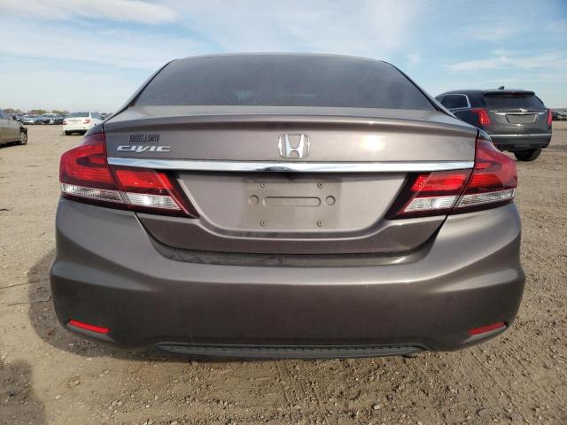 19XFB2F89FE002147 - 2015 HONDA CIVIC EX GRAY photo 6