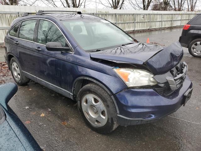 5J6RE4H35AL009690 - 2010 HONDA CR-V LX BLUE photo 4