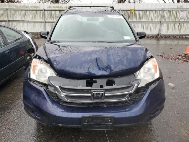 5J6RE4H35AL009690 - 2010 HONDA CR-V LX BLUE photo 5