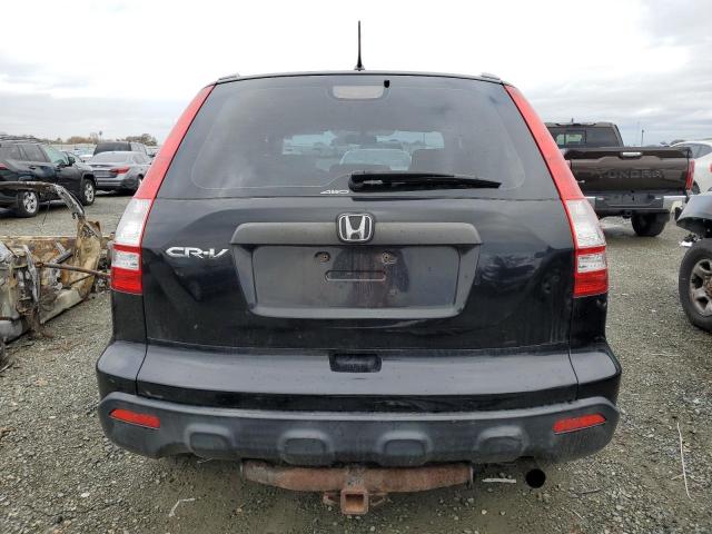 JHLRE48389C003595 - 2009 HONDA CR-V LX BLACK photo 6