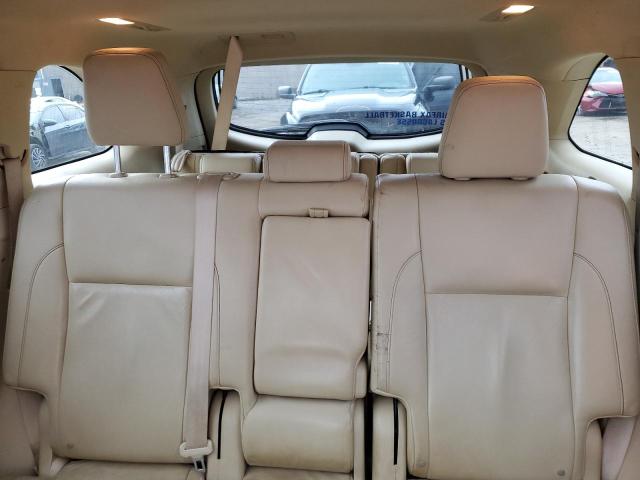 5TDJKRFH4ES012236 - 2014 TOYOTA HIGHLANDER XLE BURGUNDY photo 10