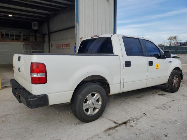 1FTRW12W28KC21841 - 2008 FORD F150 SUPERCREW WHITE photo 3