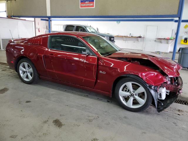 1ZVBP8CF9E5293116 - 2014 FORD MUSTANG GT RED photo 4