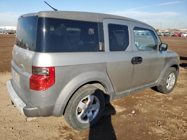 5J6YH28544L021178 - 2004 HONDA ELEMENT EX SILVER photo 3