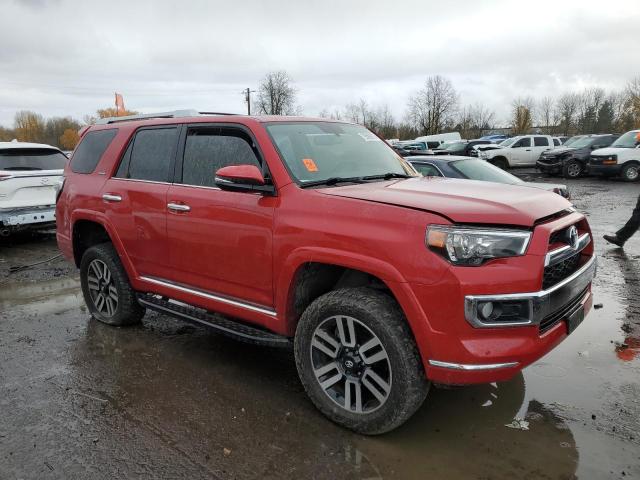 JTEBU5JR5E5199446 - 2014 TOYOTA 4RUNNER SR5 RED photo 4