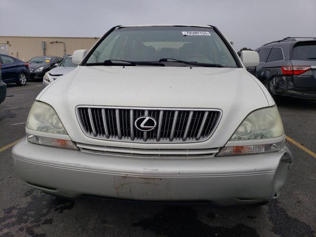 JTJGF10U330158789 - 2003 LEXUS RX 300 WHITE photo 5