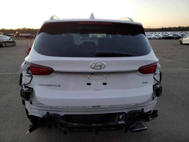 5NMS5CAD5KH113930 - 2019 HYUNDAI SANTA FE LIMITED WHITE photo 6