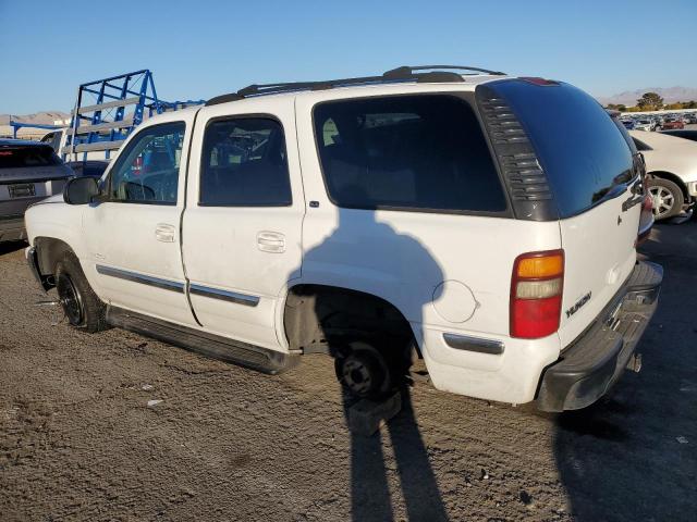 1GKEC13T91R171257 - 2001 GMC YUKON WHITE photo 2