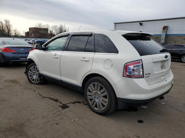 2FMDK49C38BB12846 - 2008 FORD EDGE LIMITED WHITE photo 2