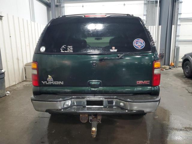 1GKEK13T51R185983 - 2001 GMC YUKON GREEN photo 6