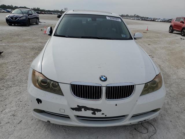 WBAVB73587PA88104 - 2007 BMW 335 I WHITE photo 5