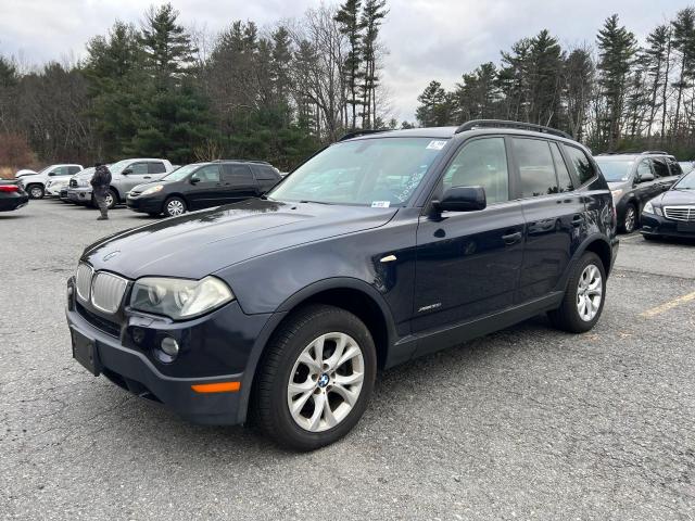 WBXPC93429WJ25751 - 2009 BMW X3 XDRIVE30I BLUE photo 2